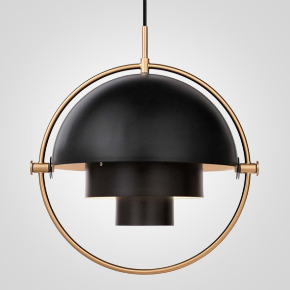 Люстра Louis Weisdorff Gubi Multi-Lite Suspension Lamp Black