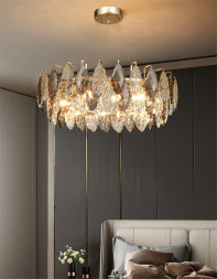 Люстра Delight Collection D8011P/R-800 gold/smoky