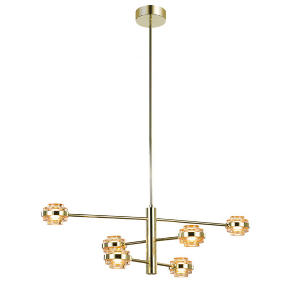 Люстра Delight Collection MX22030002-6A gold/champagne