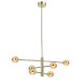 Люстра Delight Collection MX22030002-6A gold/champagne