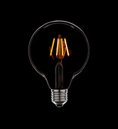 Ретро–лампа mega filament bulb g125-2led