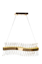 Люстра стеклянная LED &quot;Волна&quot;