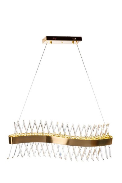 Люстра стеклянная LED &quot;Волна&quot;