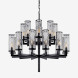K&amp;Amp;W Liaison Two-Tier Chandelier 18 K&amp;Amp;W Черный