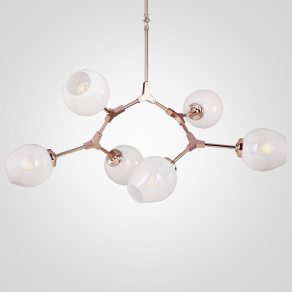 Люстра Branching Bubble Chandelier 6 Milk