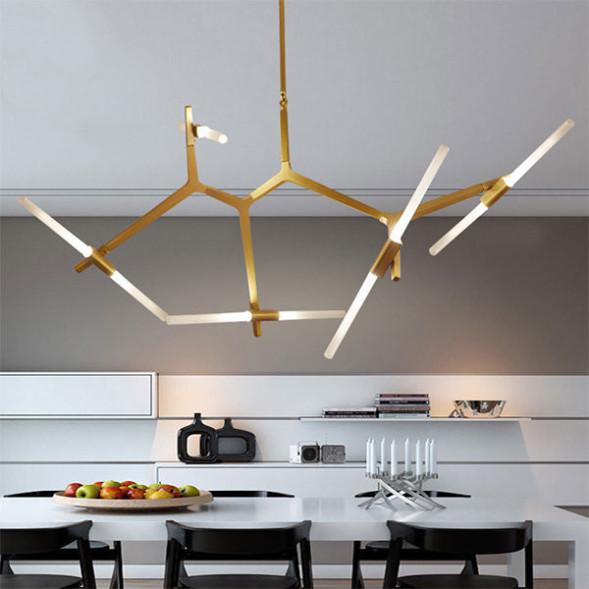 Люстра Delight Collection Agnes 10 gold