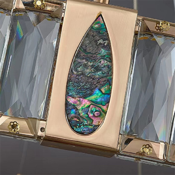 Люстра Delight Collection D8016P/R/D800 gold/clear