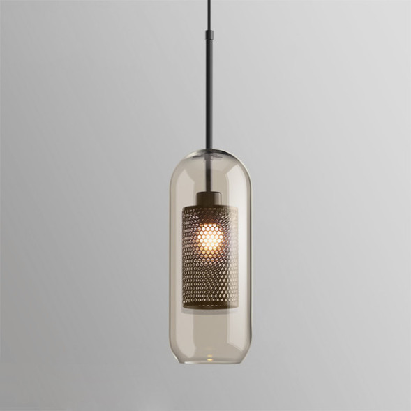 Подвесной Светильник Catch Amber Ball S - Ø 20 × 39 См