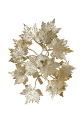 Бра &quot;Листья&quot; цвет шампань