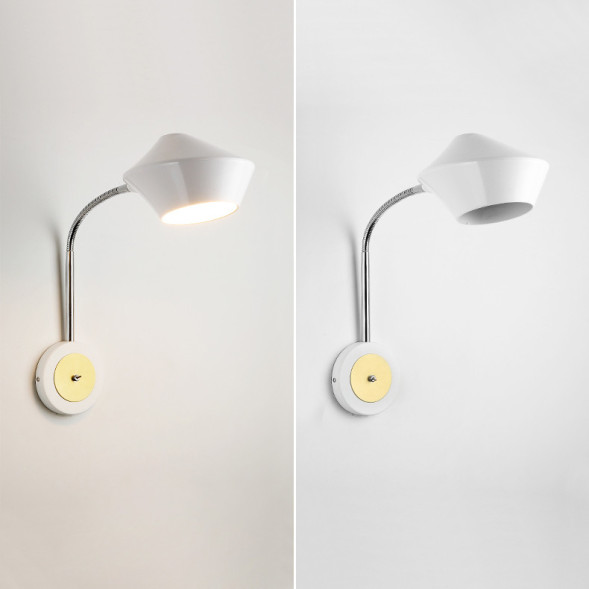 Бра Lant Wall Золотой + Черный