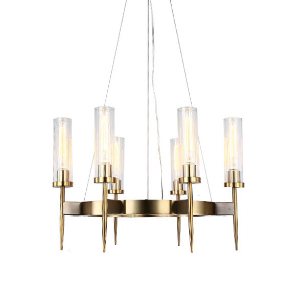 Люстра Delight Collection Alouette 6 brass
