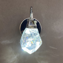 Настенный светильник Delight Collection Crystal rock chrome