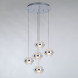 Подвесной светильник Delight Collection MD22030002-5A chrome/clear