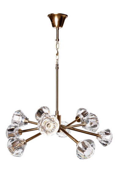 Светильник потолочный со стеклянными плафонами