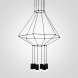 Vibia Wireflow Chandelier 0307 Led Suspension Lam
