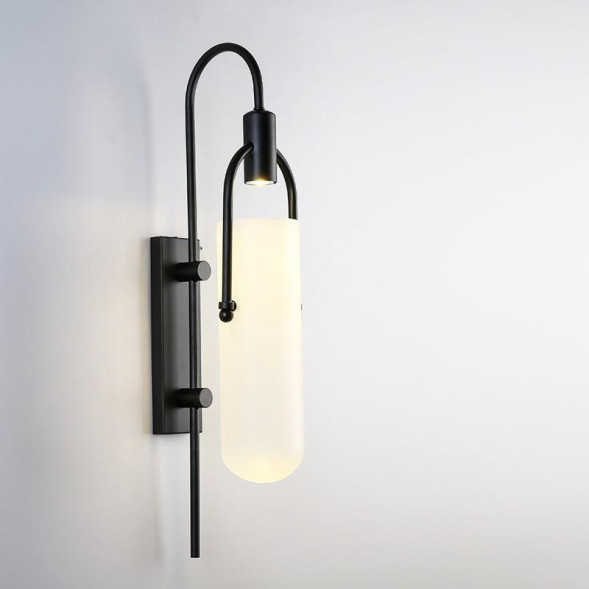 Бра С Матовым Стеклянным Плафоном Odil Wall