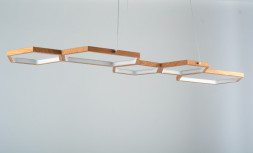 Люстра Wooden Honeycombs