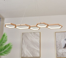 Люстра Wooden Honeycombs