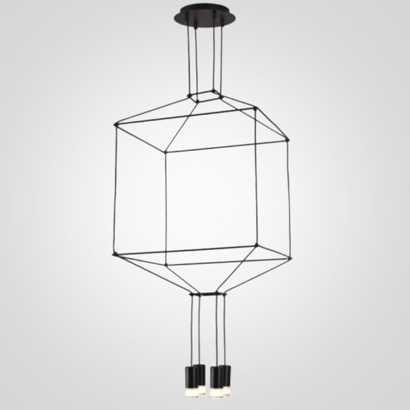 Vibia Wireflow Chandelier 0311 Led Suspension Lam