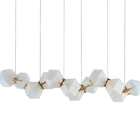 Люстра Gabriel Scott  Welles Glass 14