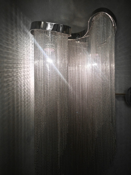 Настенный светильник Delight Collection Stream Aluminium 2