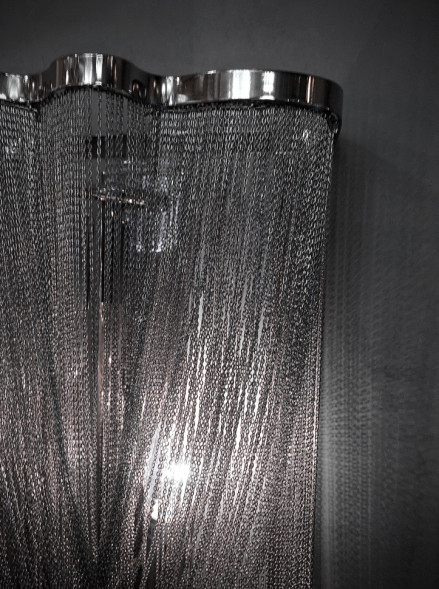 Настенный светильник Delight Collection Stream Steel 2