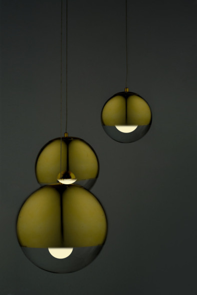 Светильник Mirror Ball Gold 3