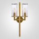 Бра Liaison Double Arm Sconce Латунь