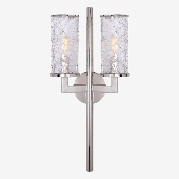 Бра Liaison Double Arm Sconce Хром