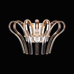 Настенный светильник Delight Collection Tiella 270 gold/amber