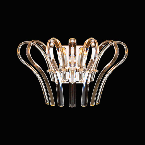 Настенный светильник Delight Collection Tiella 270 gold/amber