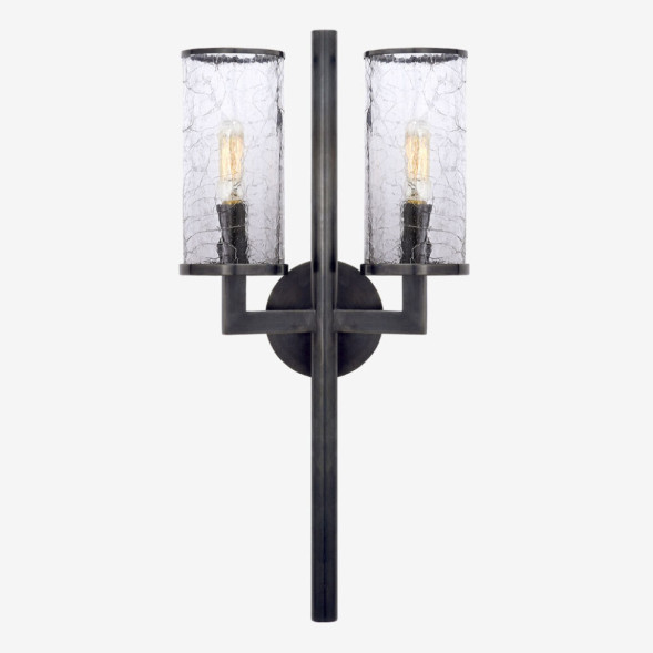 Бра Liaison Double Arm Sconce Черный
