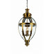 Люстра Delight Collection Arcadia 4 brass