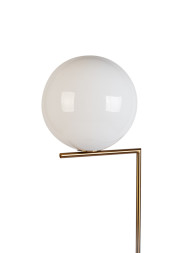 Торшер &quot;Шар&quot; (белое стекло)