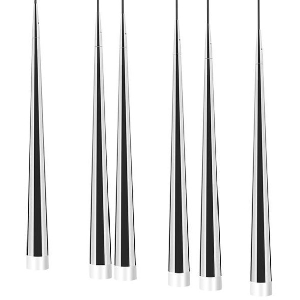 Готовые Комбинации Светильников Удлиненной Конической Формы На Рядном Потолочном Креплении Nut