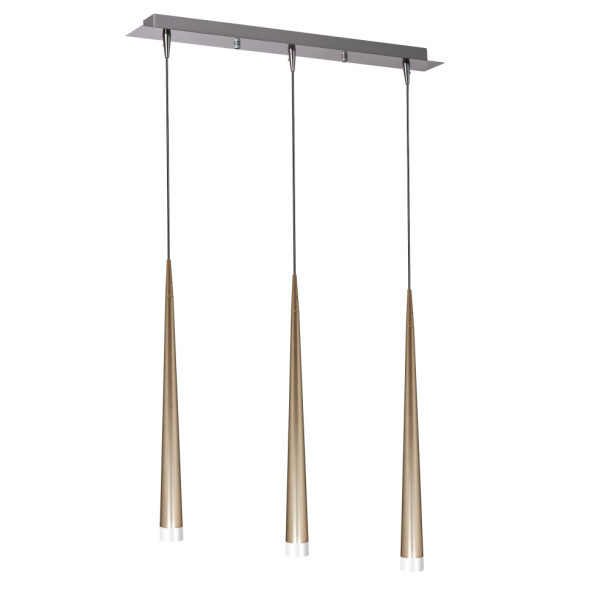 Готовые Комбинации Светильников Удлиненной Конической Формы На Рядном Потолочном Креплении Nut