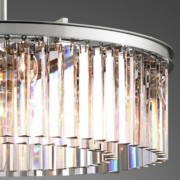 Люстра Delight Collection Odeon 10B chrome/clear