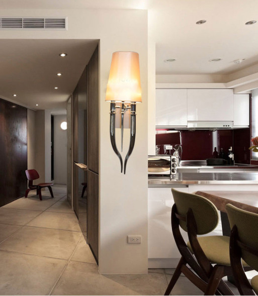 Настенный Светильник Crystal Light Brunilde Ipe Cavalli H92 Gold/White