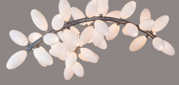 Люстра Kingdom Drape 24 Черный