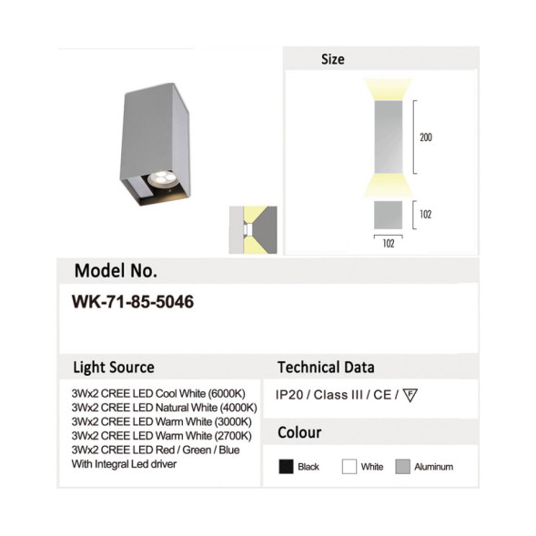 Спот Delight Collection 71-85-5046 warm white silver