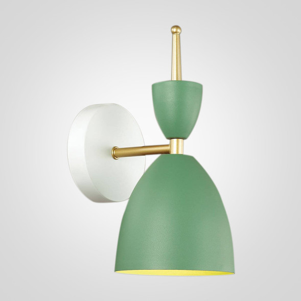 Бра С Плафоном Зеленого Цвета Oland Wall