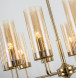 Люстра Glass Tube Chandelier 10