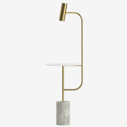 Торшер alma marble