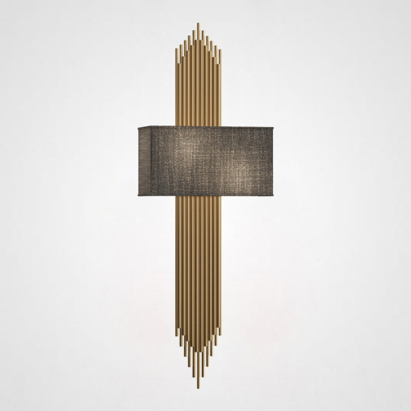 Бра Sohne Cg 90-0009 Fiore Black H90 W38