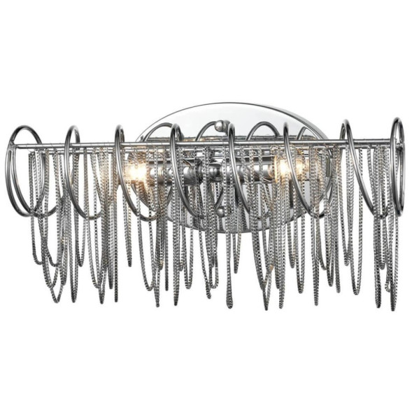 Бра С Плафоном Из Металлический Ребристых Подвесок Homer Wall