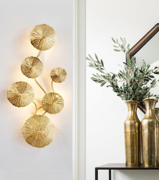 Настенный светильник Delight Collection 10260W/6 gold