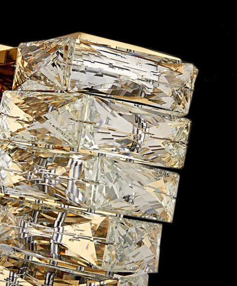 Настенный светильник Delight Collection 6005W/S gold/clear