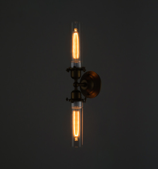 Бра Edison Glass Vanity Sconce