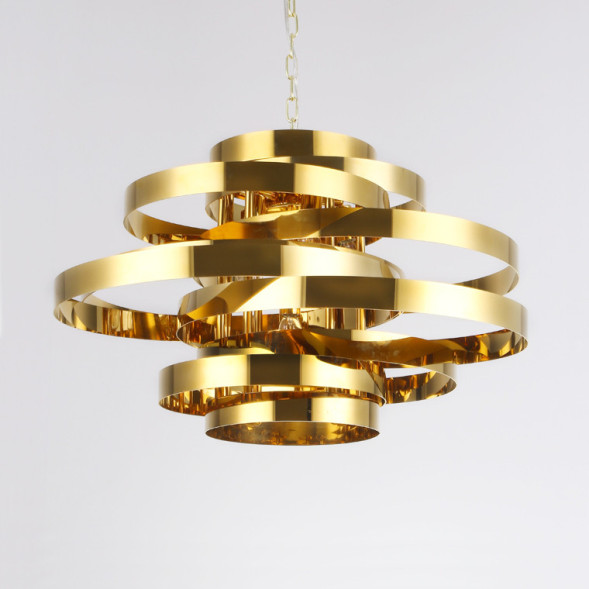 Люстра Golden Tornado Chandelier 8 Ламп - Ø 75 См × 70 См