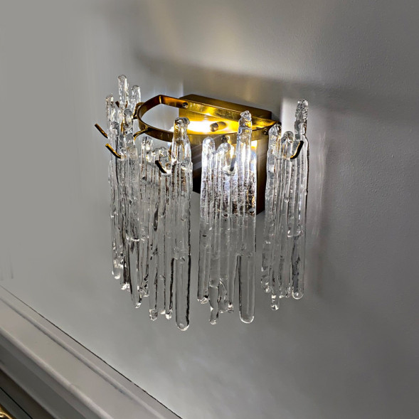 Настенный светильник Delight Collection 771331 gold/clear